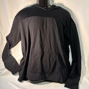 Black Victoria Secret Hooded Long Sleeve